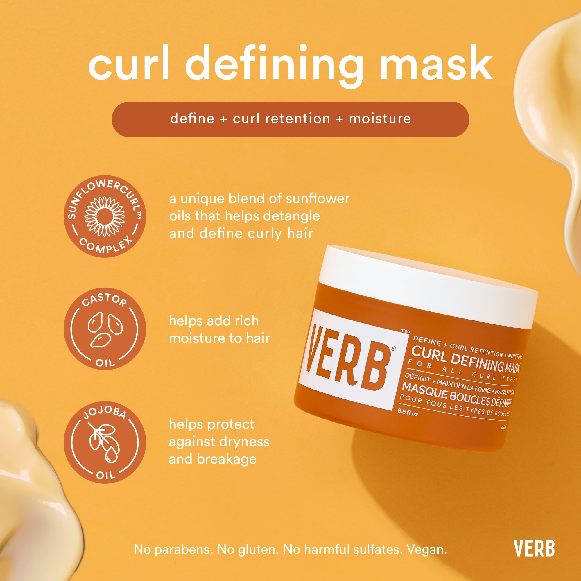 curl defining mask